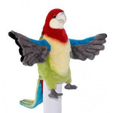 Hansa Eastern Rosella Parrot Hand Puppet 50cm