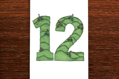 The Nonsense Maker Number 12 Card