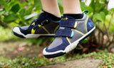 Plae Shoes Ty Den Velcro Trainer Navy/Steel
